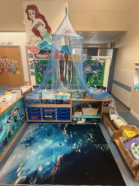 Maple class reading corner